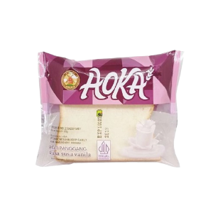 Aoka Roti Panggang Isian Rasa Vanila