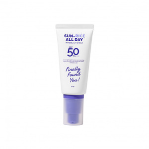 Finally Found You ! Sun-Rice All-Day Invisible Uv Shield SPF 50 PA++++