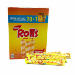Nabati Roll S Richeese Wafer Roll Isi Krim Keju