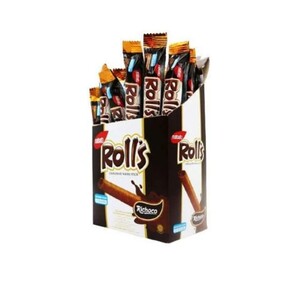 Nabati Roll S Richoco Wafer Roll Isi Krim Cokelat